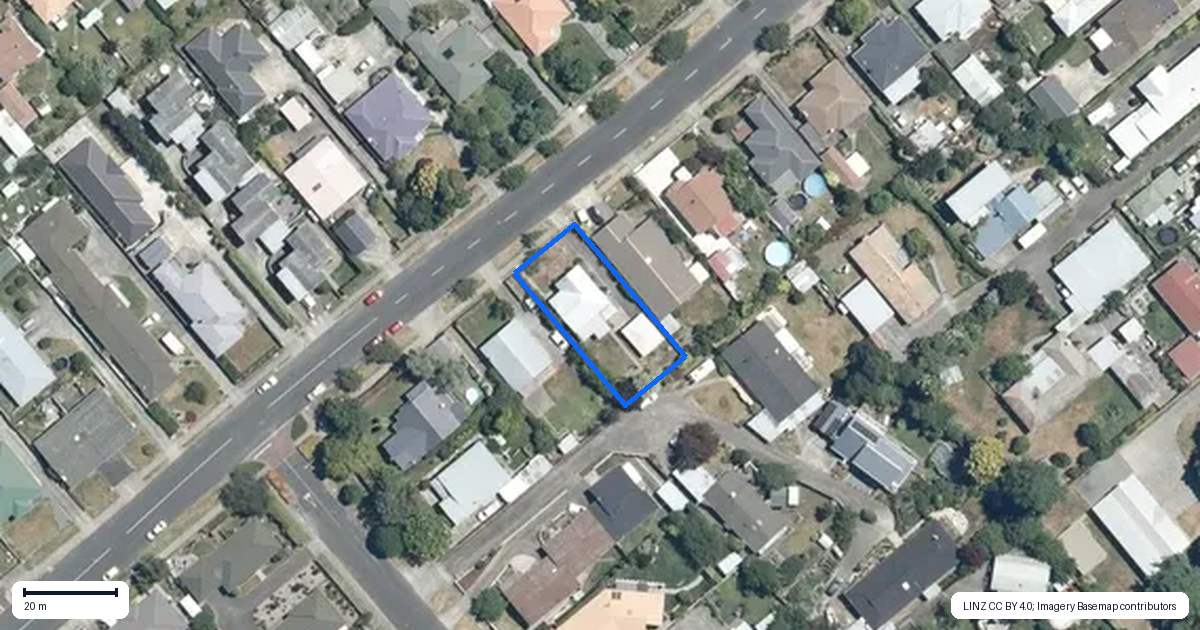Property context map for 705 Grays Road, Mahora, Hastings
