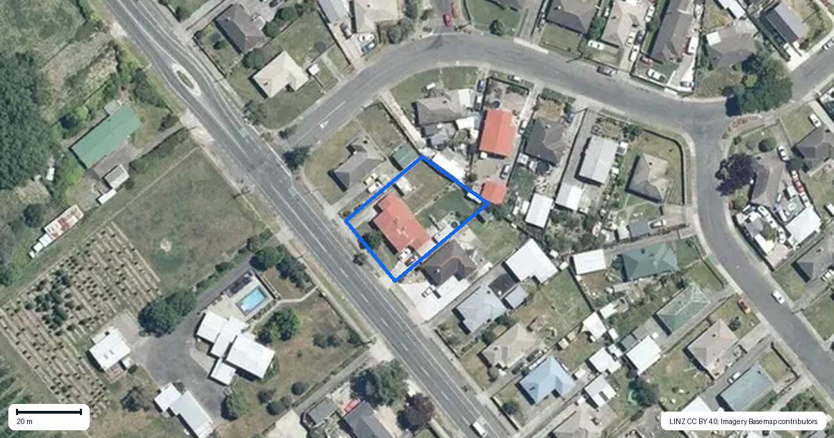 Property context map for 715 Wall Road, Raureka, Hastings