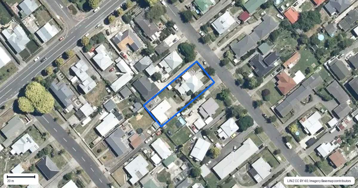 Property context map for 807B Lyell Street, Akina, Hastings