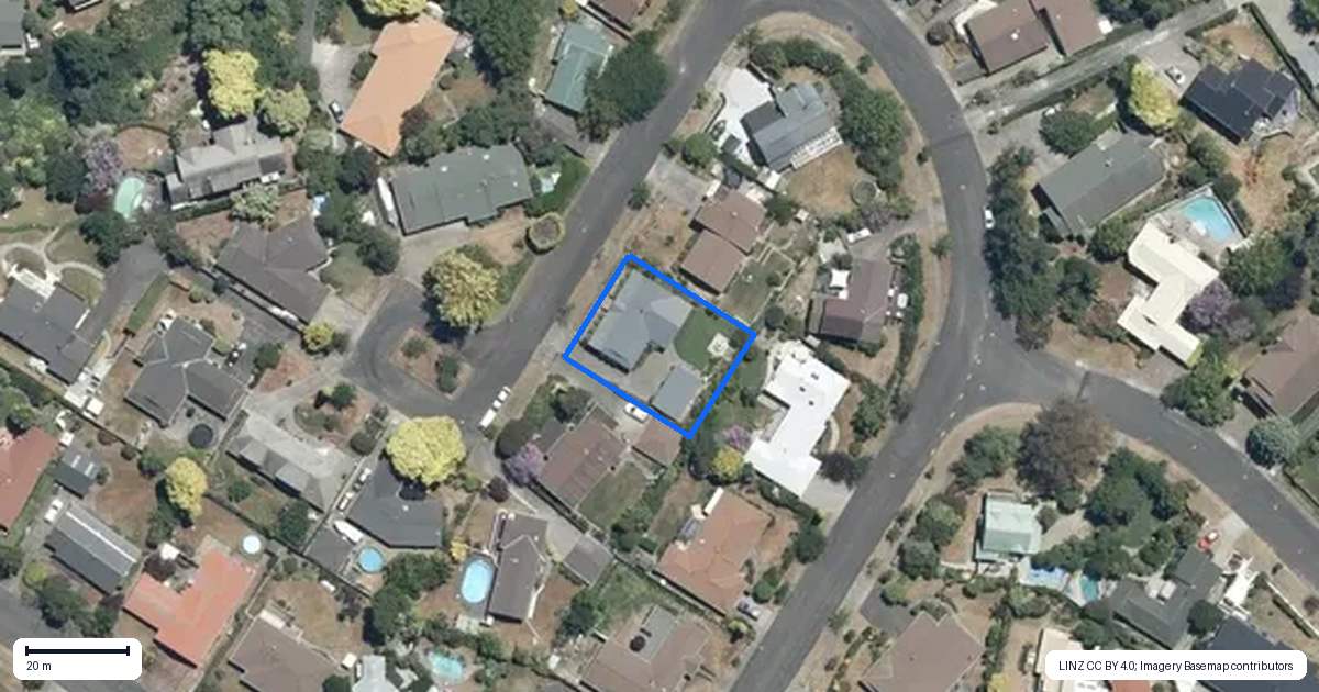 Property context map for 4 Padfield Place, Havelock North