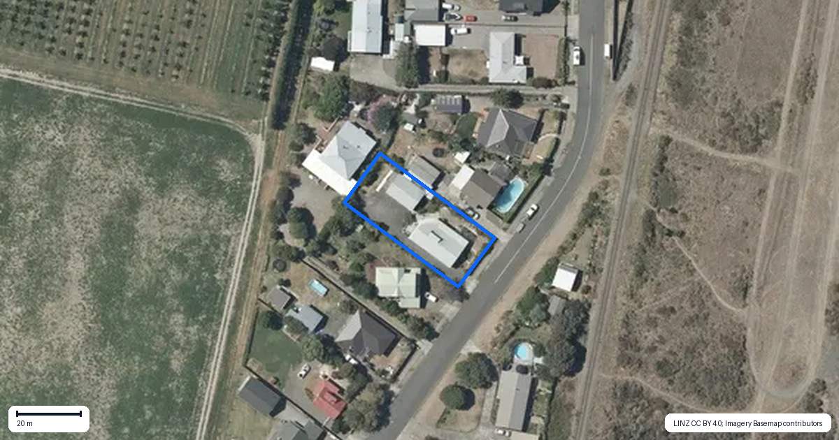 Property context map for 77 Rogers Road, Bay View, Napier