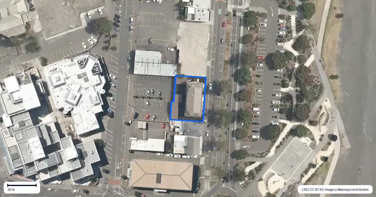 Property context map for 241 Marine Parade, Napier South, Napier