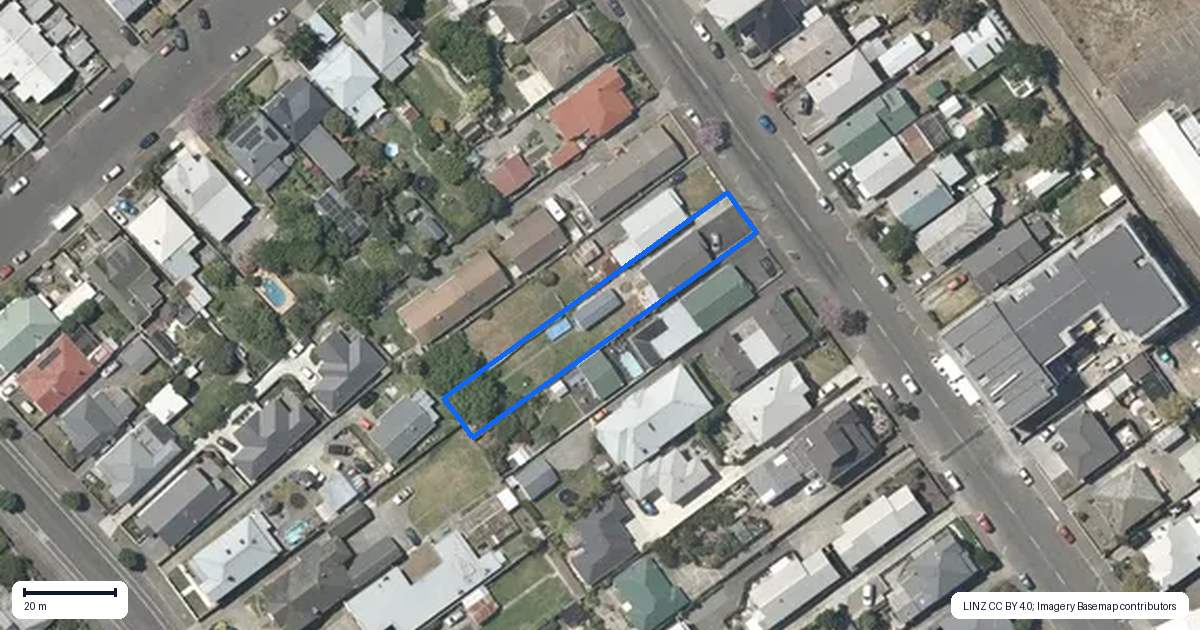 Property context map for 77 Wellesley Road, Napier South, Napier