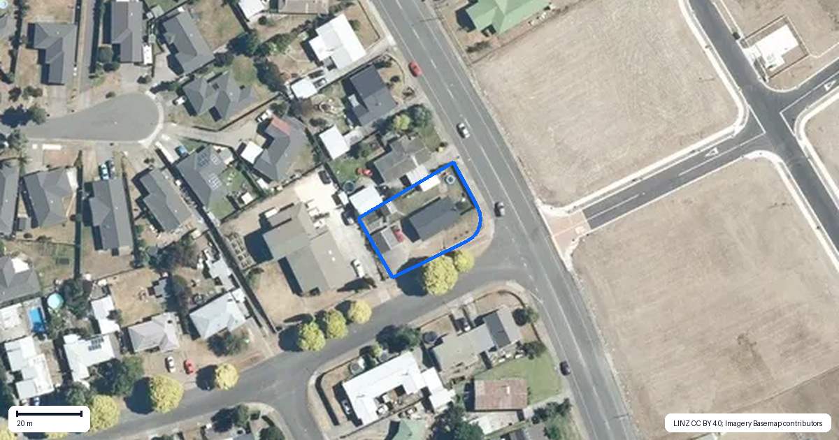 Property context map for 2 Tenby Terrace, Flaxmere, Hastings