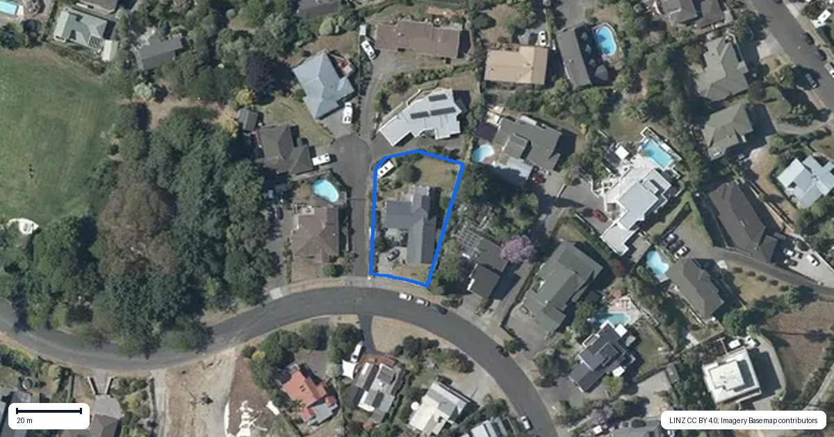 Property context map for 51 Churchill Drive, Taradale, Napier