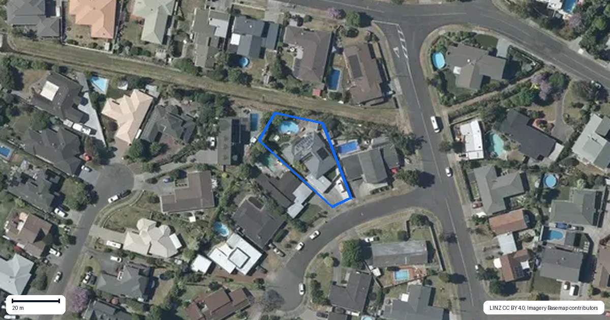 Property context map for 8 D'Arcy Place, Taradale, Napier