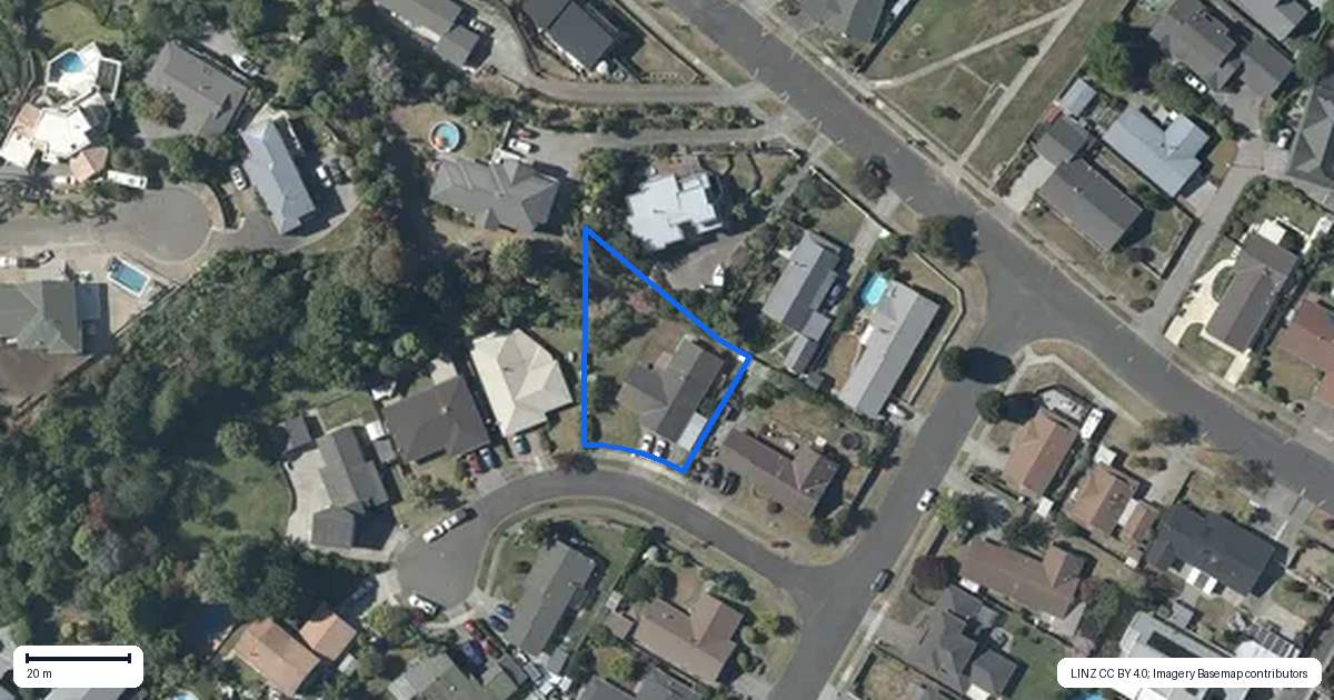 Property context map for 4 Alley Place, Taradale, Napier