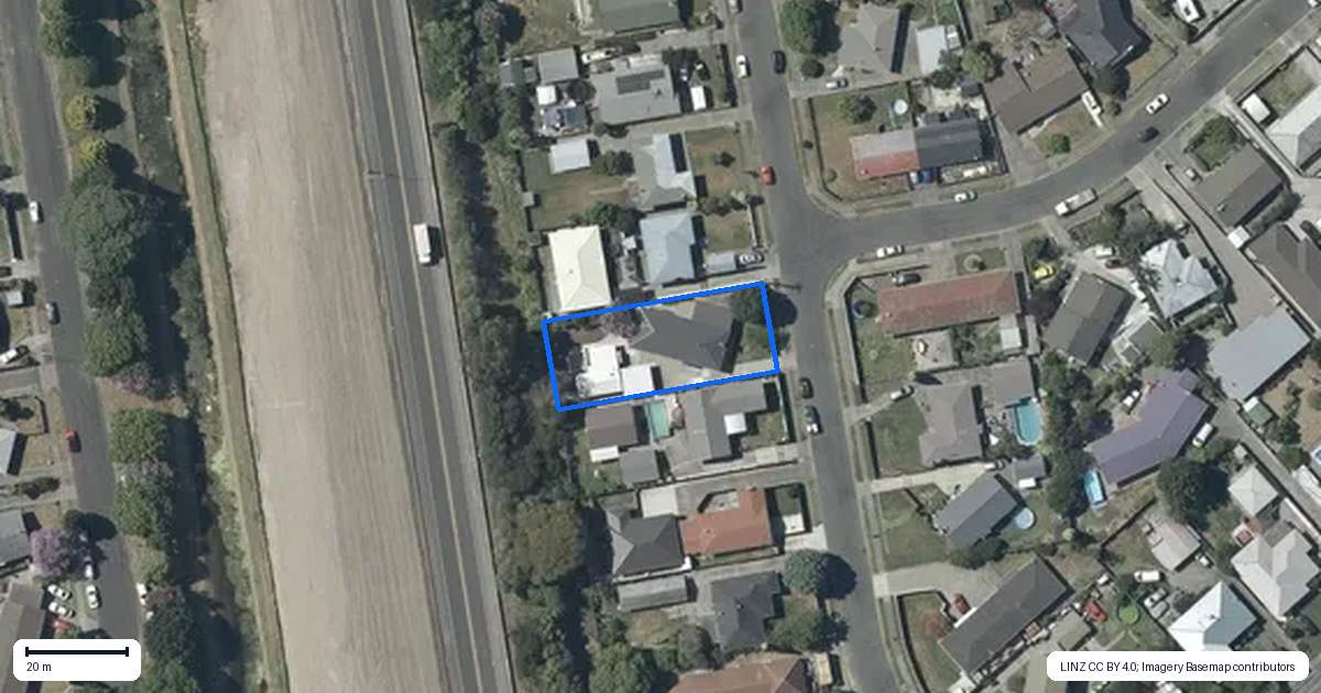 Property context map for 60 Downing Avenue, Pirimai, Napier