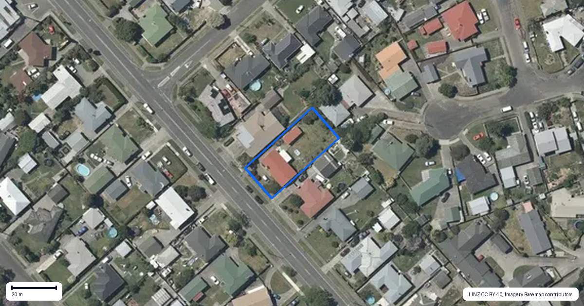 Property context map for 60 Wycliffe Street, Onekawa, Napier
