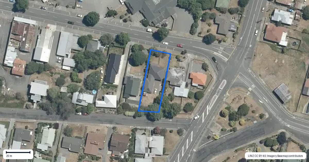 Property context map for 5 Ruataniwha Street, Waipukurau