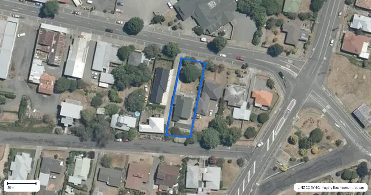 Property context map for 7 Ruataniwha Street, Waipukurau