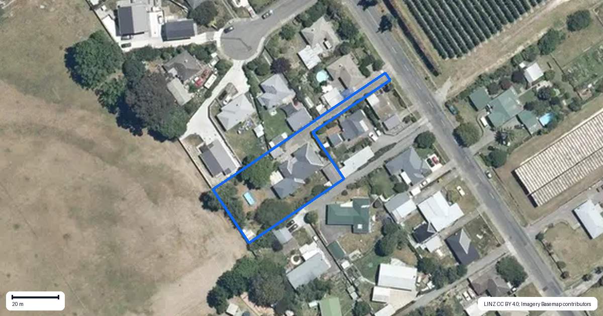 Property context map for 703A Collinge Road, Mayfair, Hastings