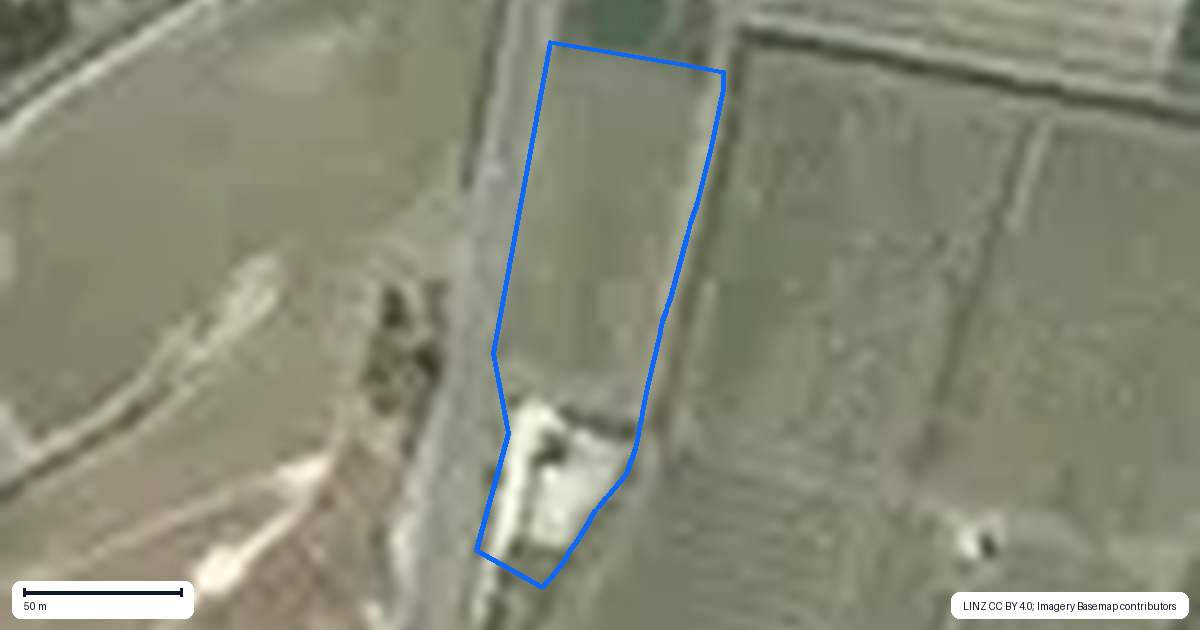 Property context map for 724 Main North Road, Bay View, Napier