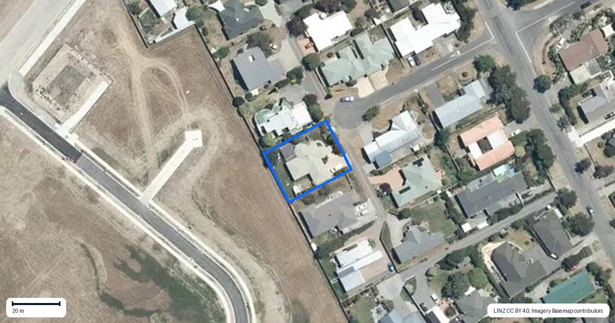 Property context map for 13 Arcadia Lane, Havelock North