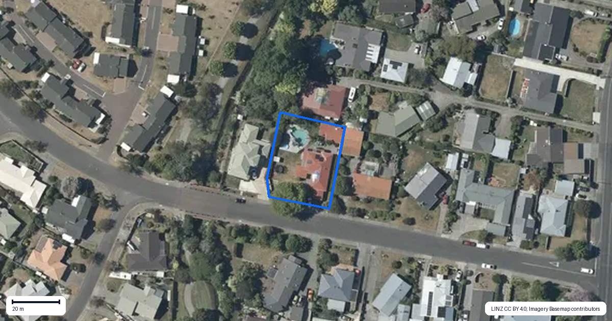 Property context map for 7 Balmoral Street, Taradale, Napier