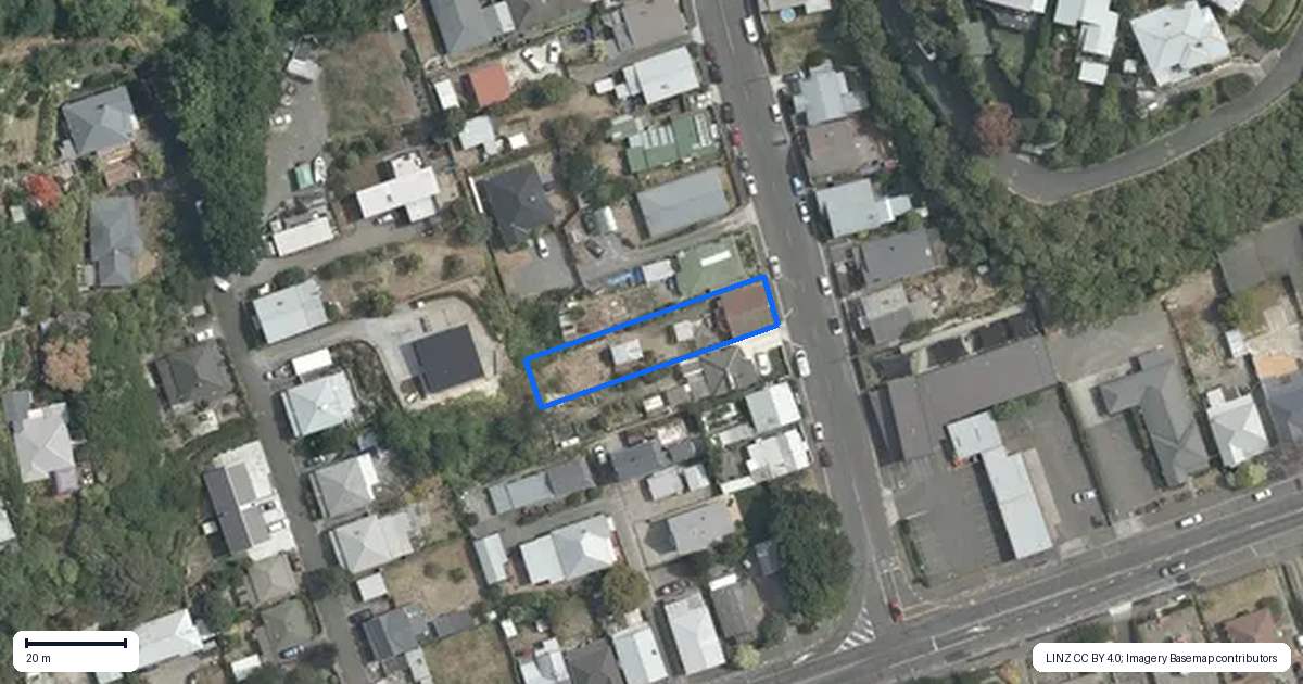 Property context map for 8 Chaucer Road South, Hospital Hill, Napier