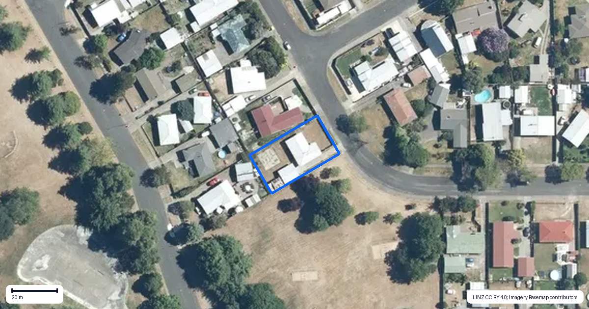 Property context map for 17 Kirkcaldy Crescent, Flaxmere, Hastings