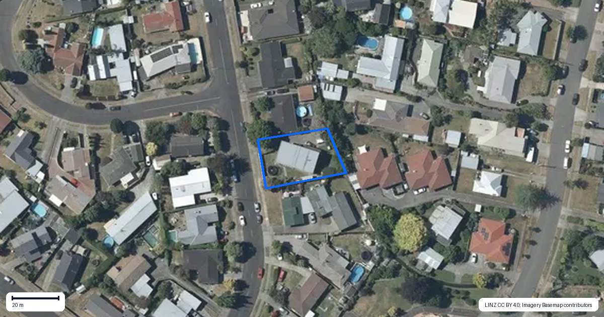 Property context map for 34 Anderson Road, Taradale, Napier