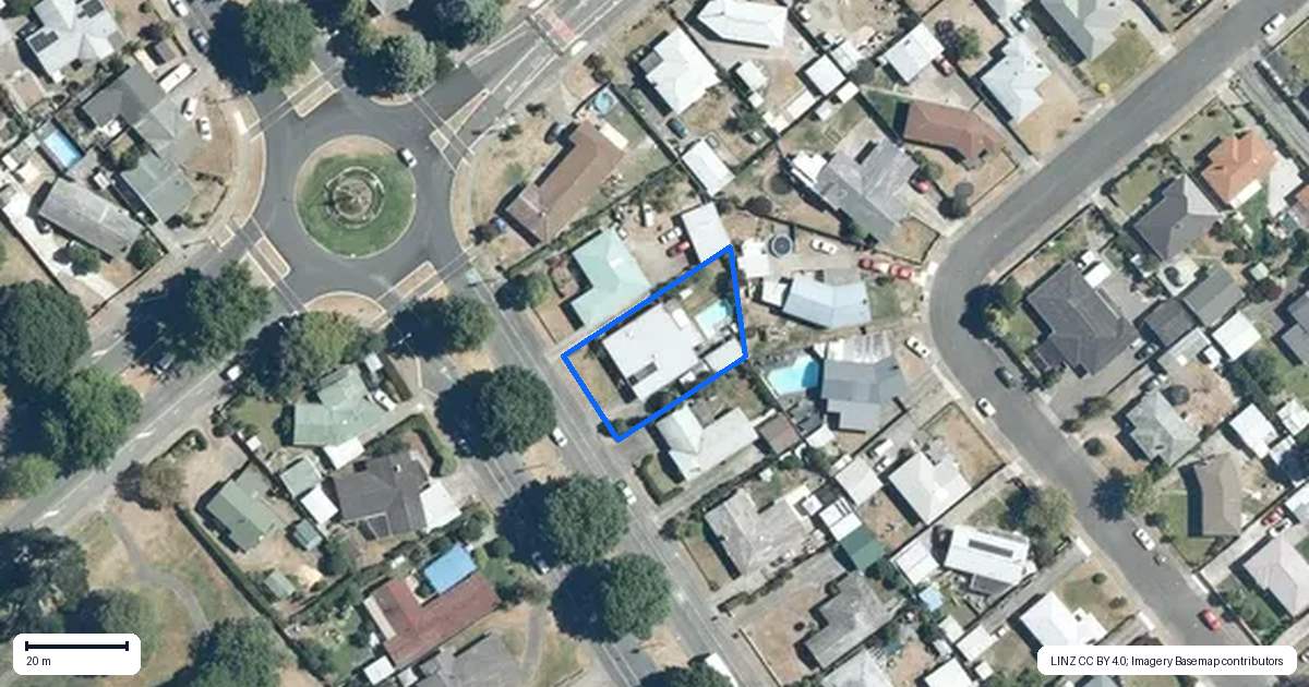 Property context map for 124 Flaxmere Avenue, Flaxmere, Hastings