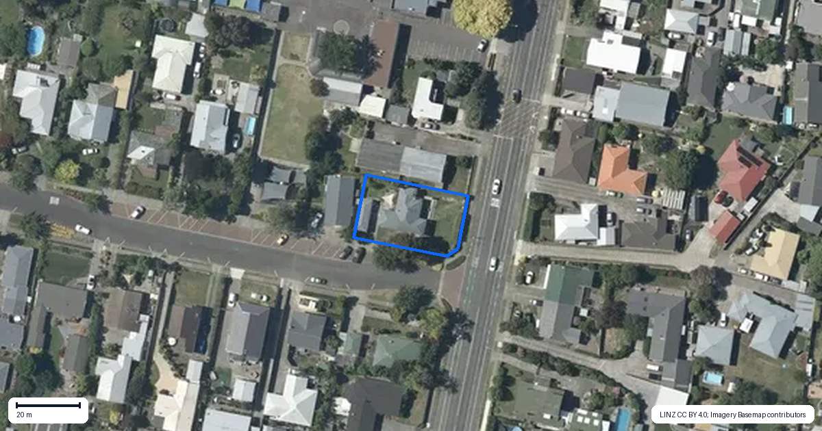 Property context map for 105 Guppy Road, Taradale, Napier