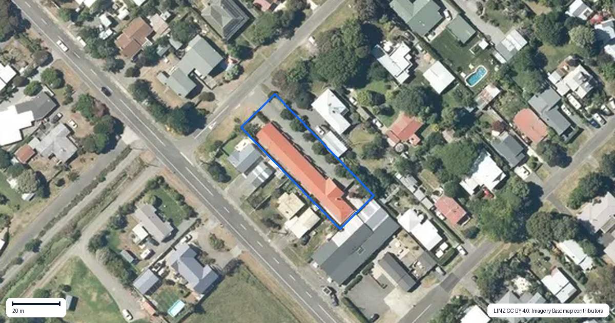 Property context map for 4 Leyland Road, Te Awanga
