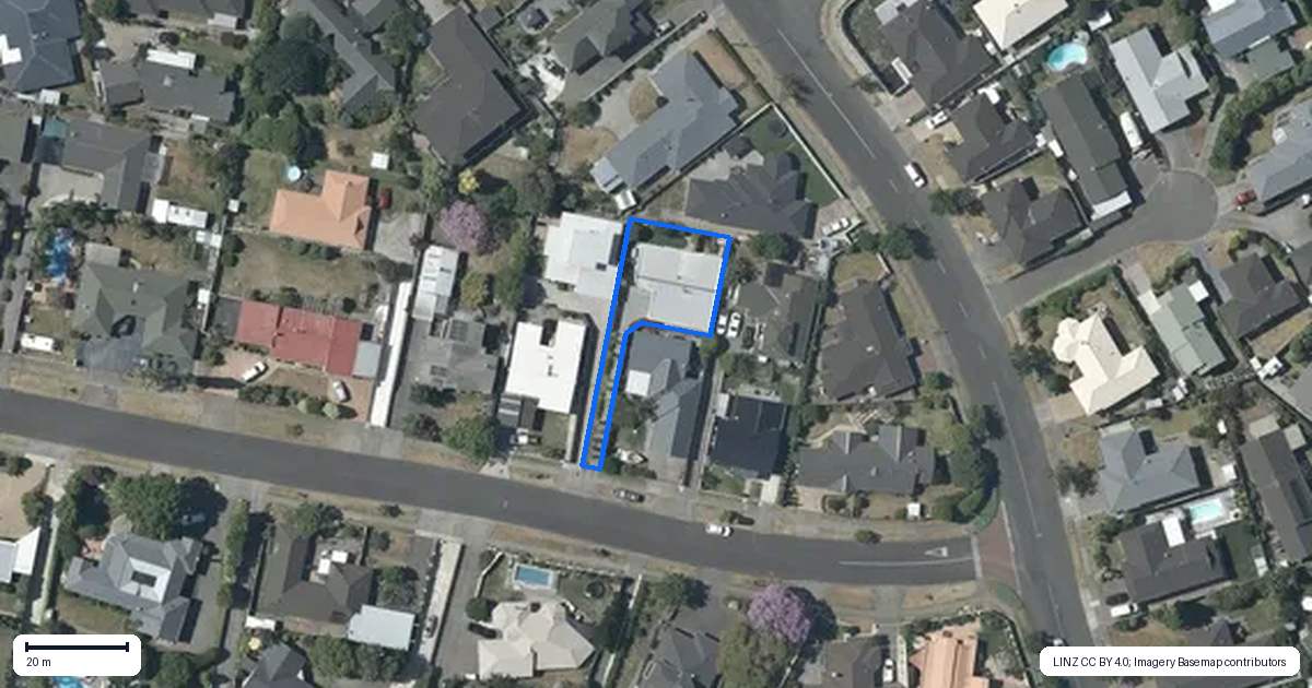 Property context map for 6A Mission Road, Greenmeadows, Napier