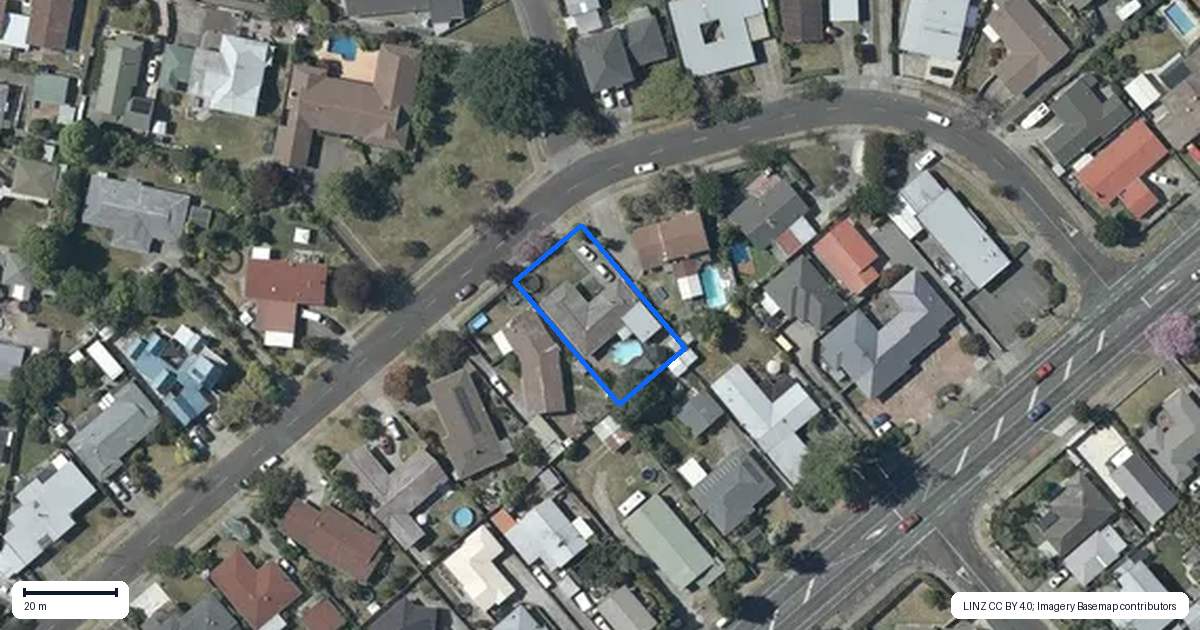 Property context map for 44 Upham Crescent, Taradale, Napier