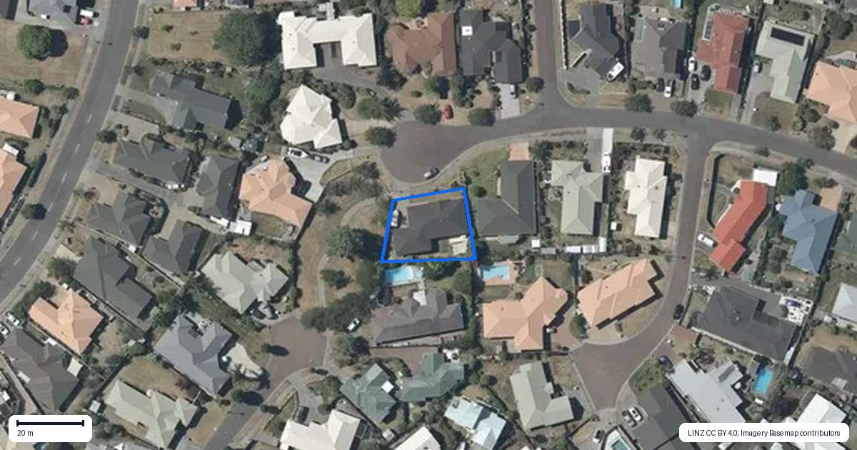 Property context map for 13 Knightsbridge Place, Taradale, Napier