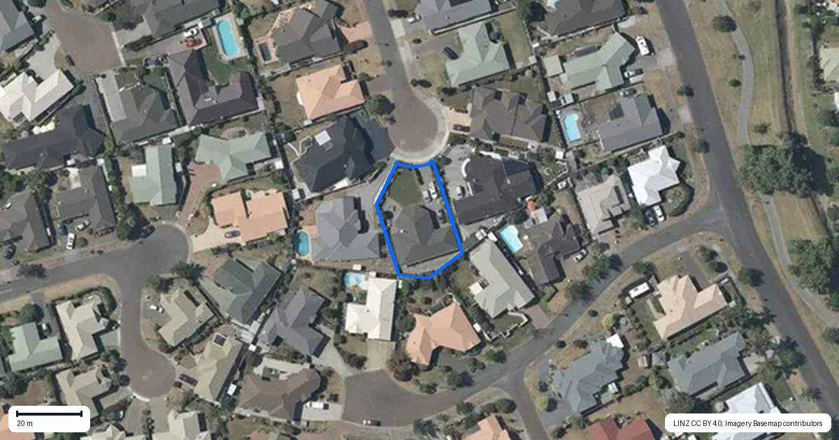 Property context map for 14 Rutland Place, Taradale, Napier