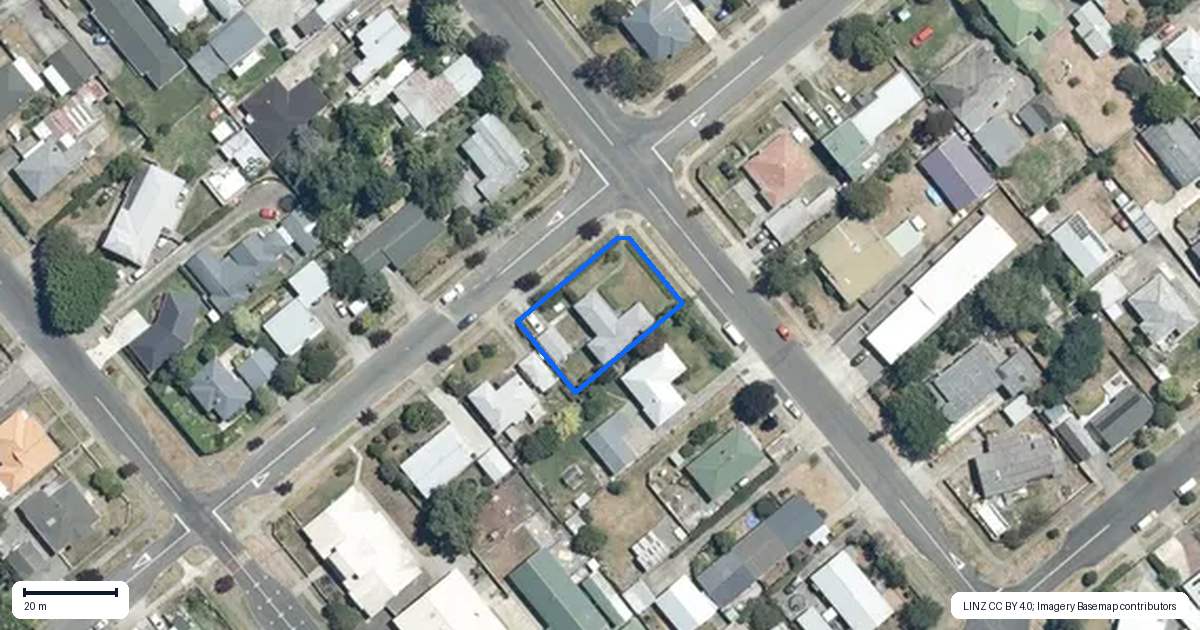Property context map for 701 Alexandra Street, Parkvale, Hastings