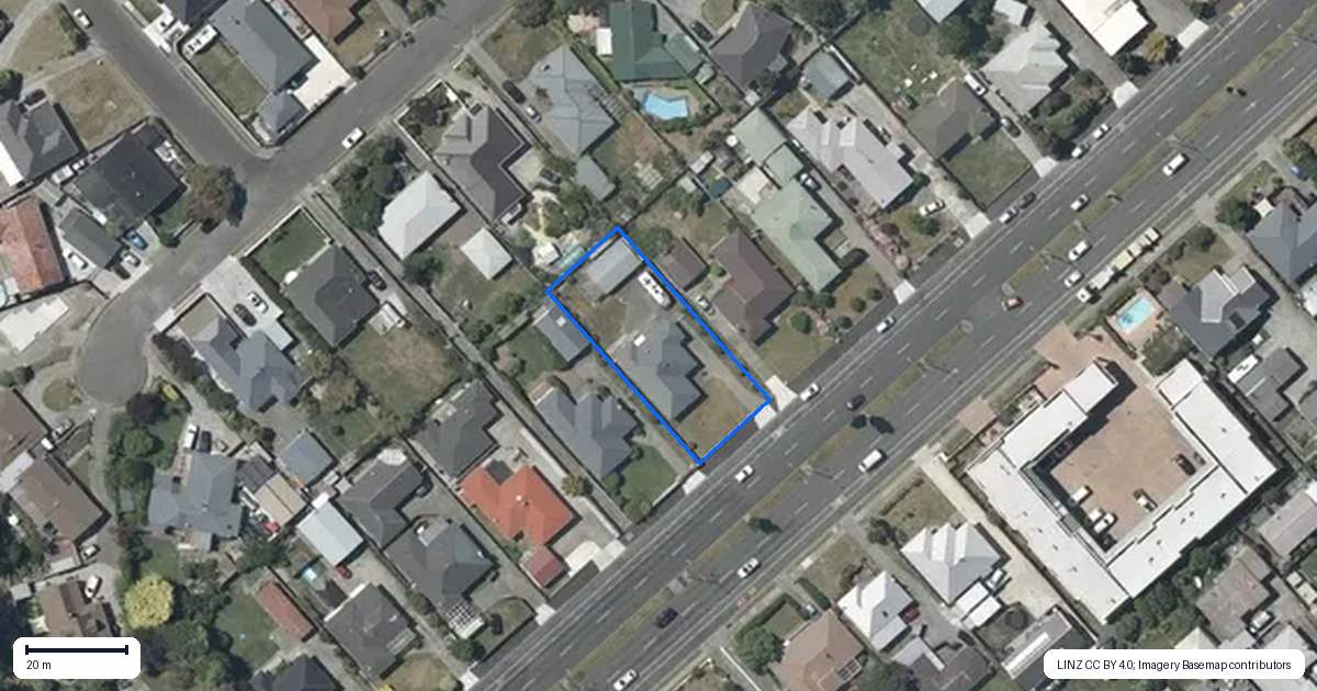 Property context map for 315 Kennedy Road, Onekawa, Napier