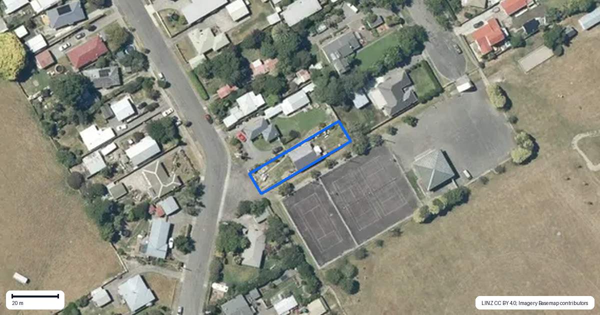 Property context map for 21 Hyla Road, Haumoana