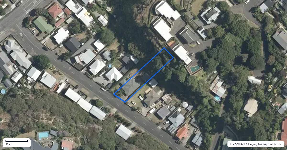 Property context map for 51 Burns Road, Hospital Hill, Napier
