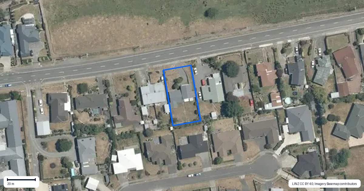 Property context map for 64 Mt Herbert Road, Waipukurau