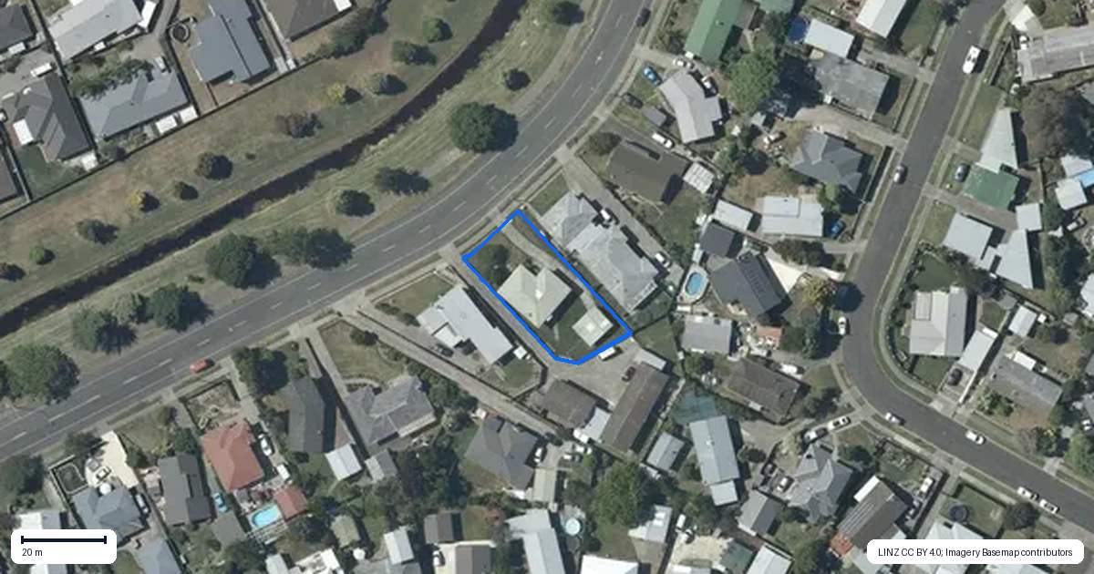 Property context map for 201 Westminster Avenue, Tamatea, Napier