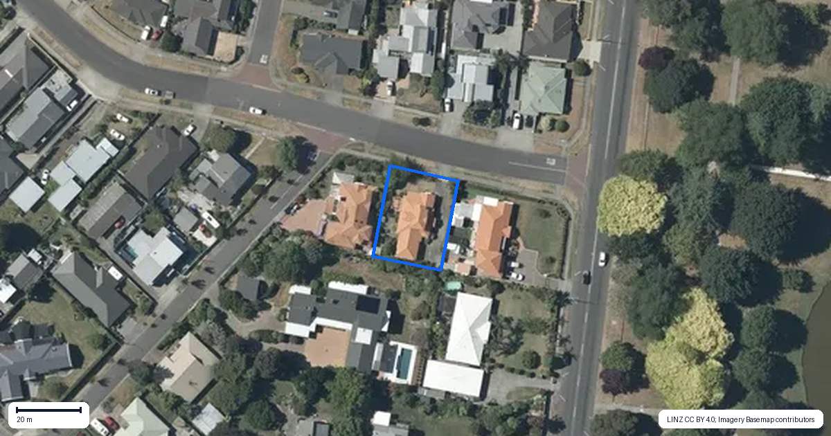 Property context map for 5 Park Road, Greenmeadows, Napier