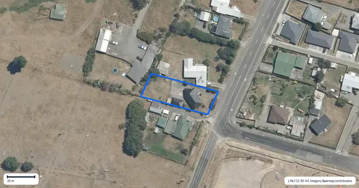 Property context map for 118 Racecourse Road, Waipukurau