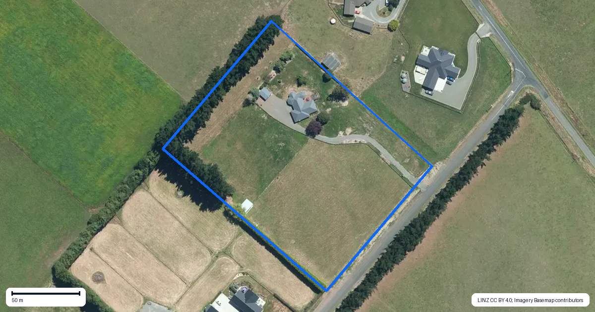 Property context map for 12 Totaramahonga Road, Dannevirke