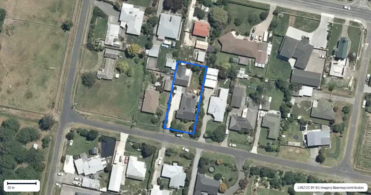 Property context map for 39 Maltby Street, Meeanee, Napier