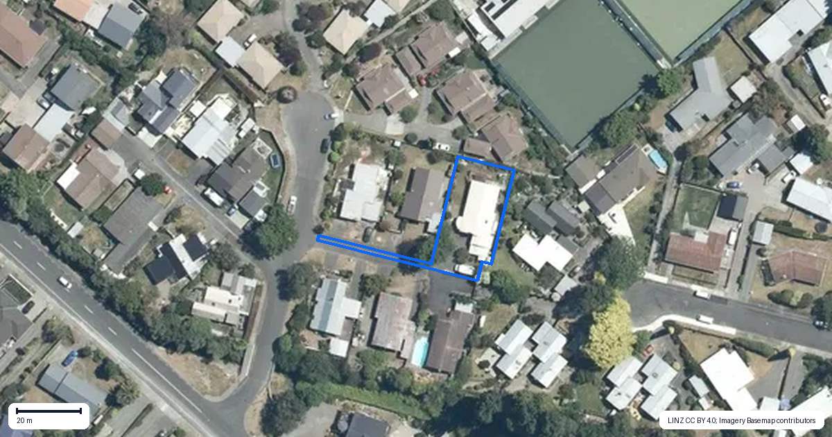 Property context map for 5 Wallace Way, Havelock North