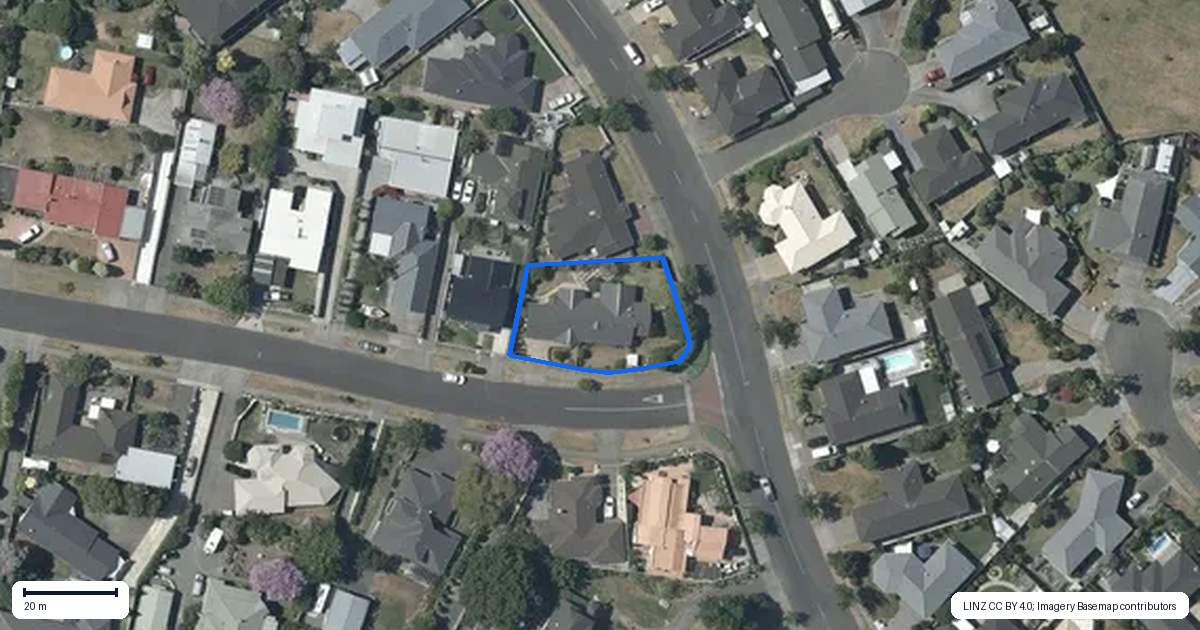 Property context map for 2 Mission Road, Greenmeadows, Napier