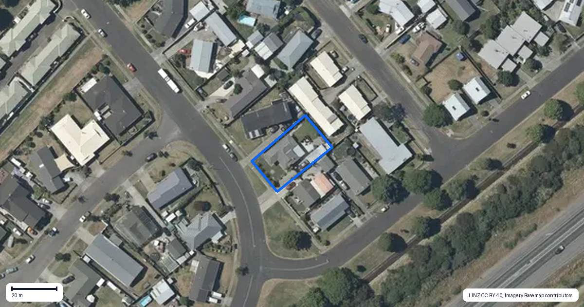 Property context map for 15 Spriggs Crescent, Greenmeadows, Napier