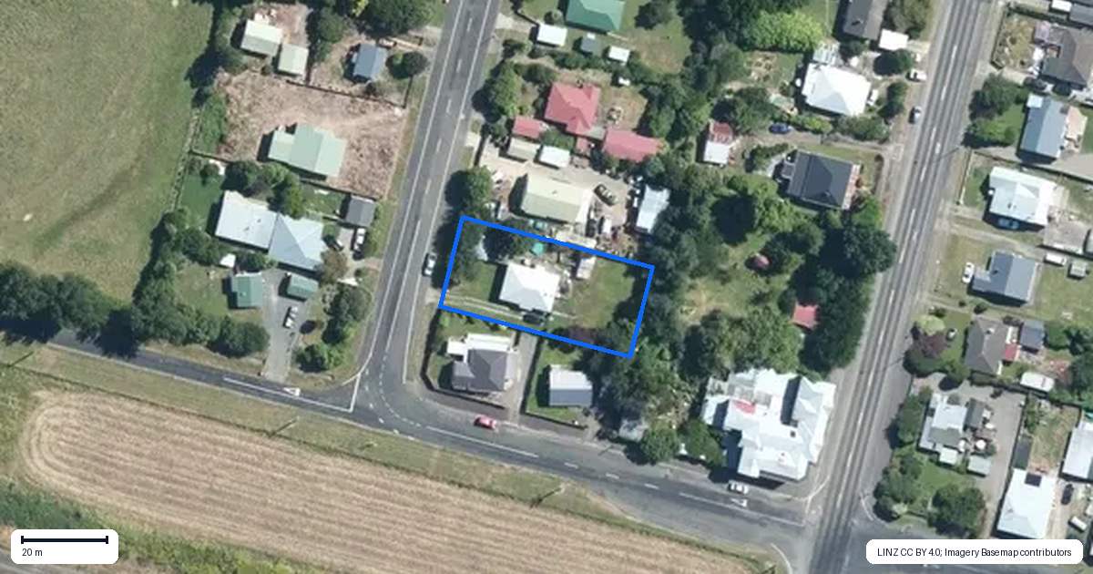 Property context map for 4 Grey Street, Woodville