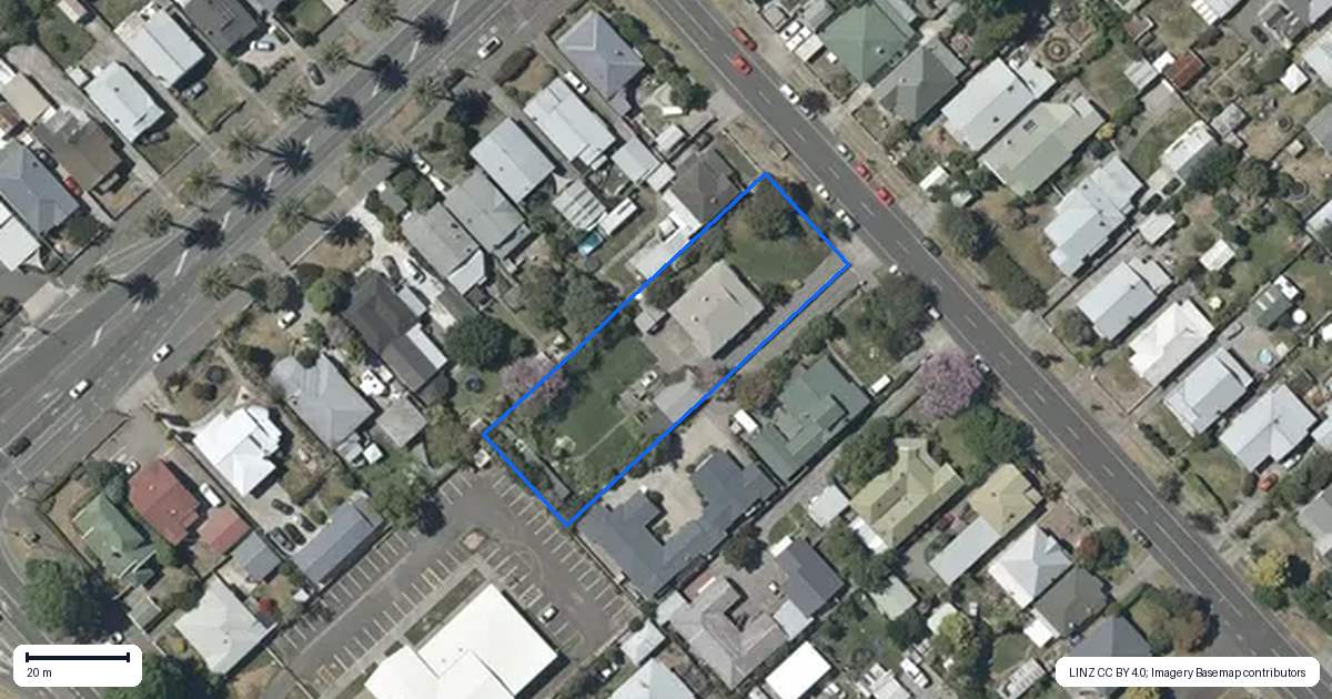 Property context map for 46 Vigor Brown Street, Napier South, Napier