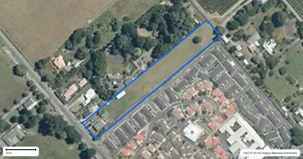 Property context map for 203 Lyndhurst Road, Frimley, Hastings