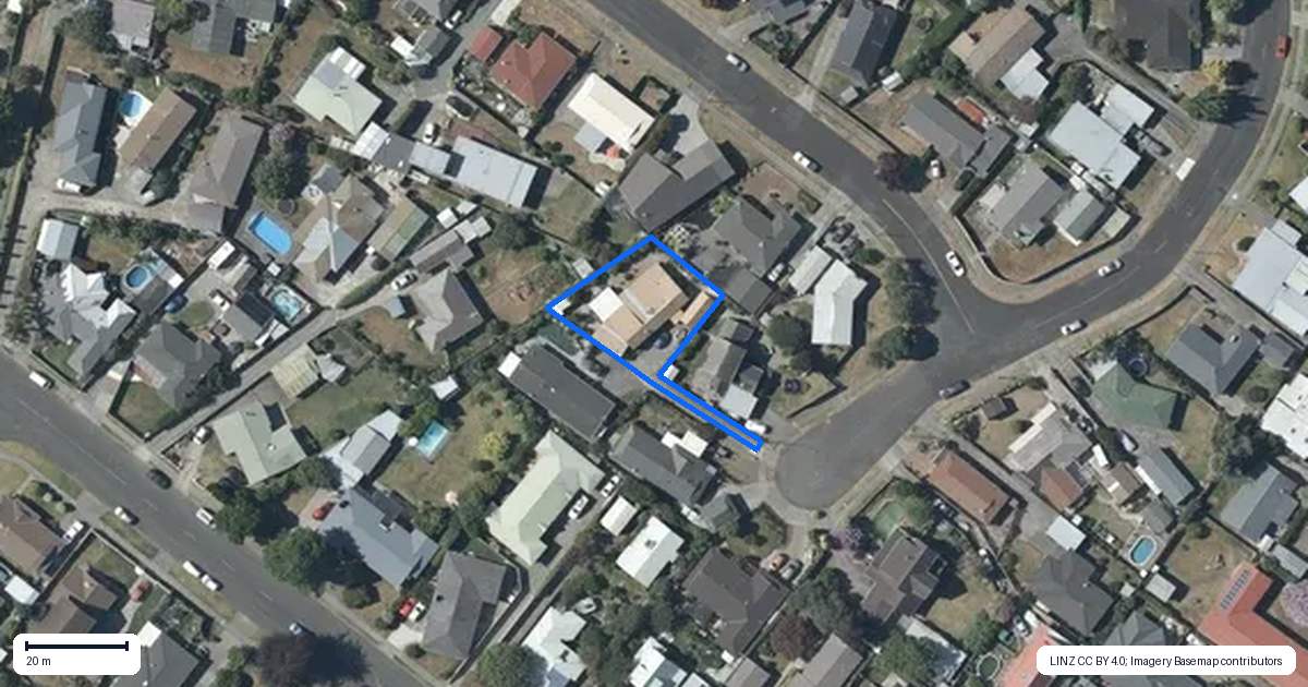 Property context map for 37 Anderson Road, Taradale, Napier