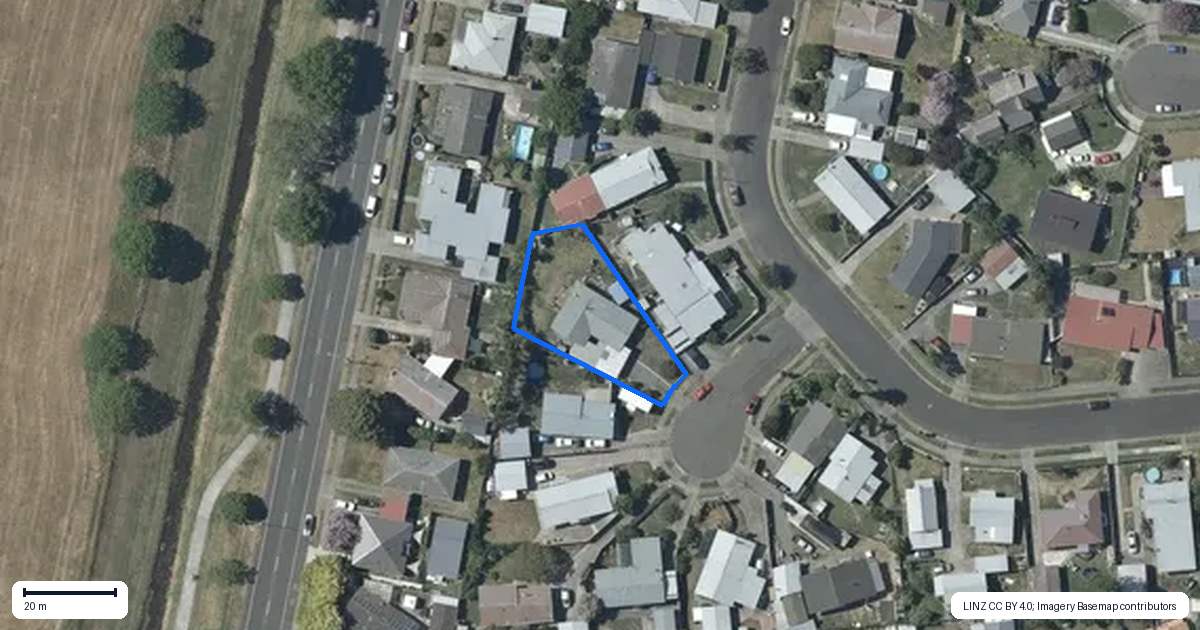 Property context map for 41 Lanark Place, Tamatea, Napier