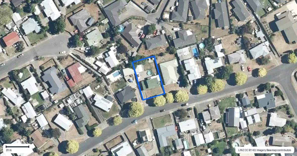 Property context map for 18 Tenby Terrace, Flaxmere, Hastings