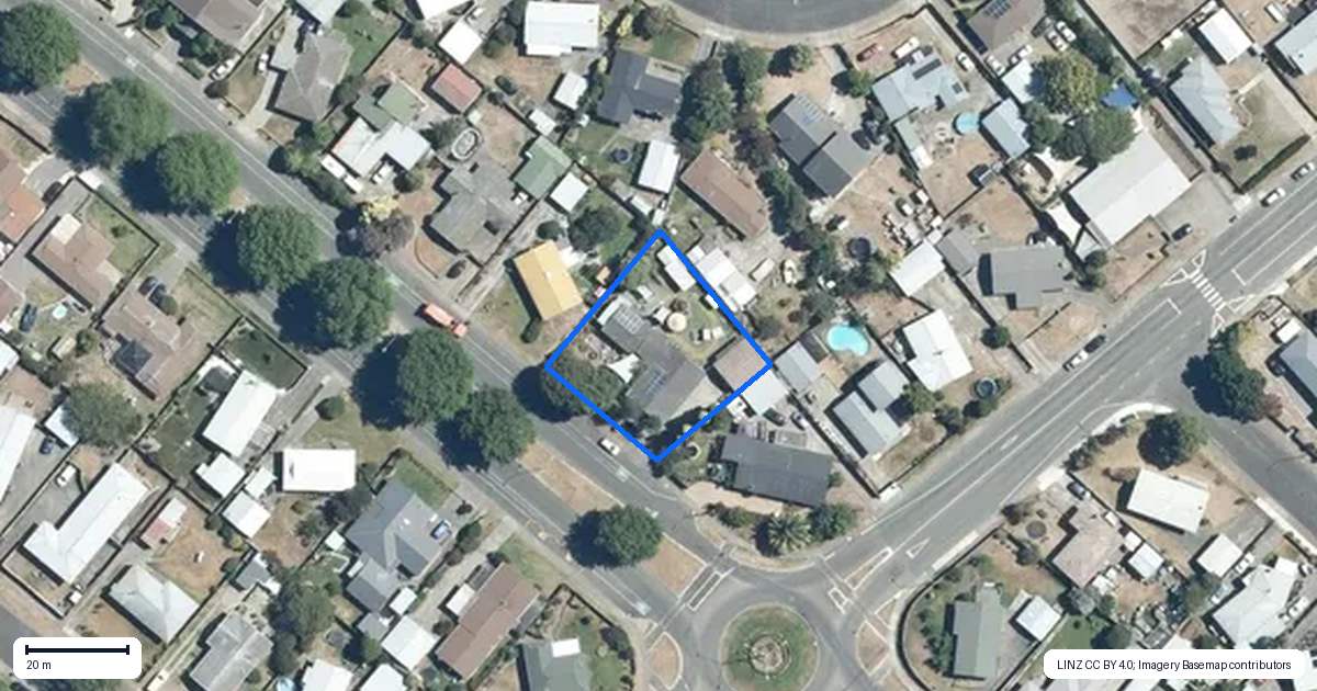 Property context map for 182 Flaxmere Avenue, Flaxmere, Hastings
