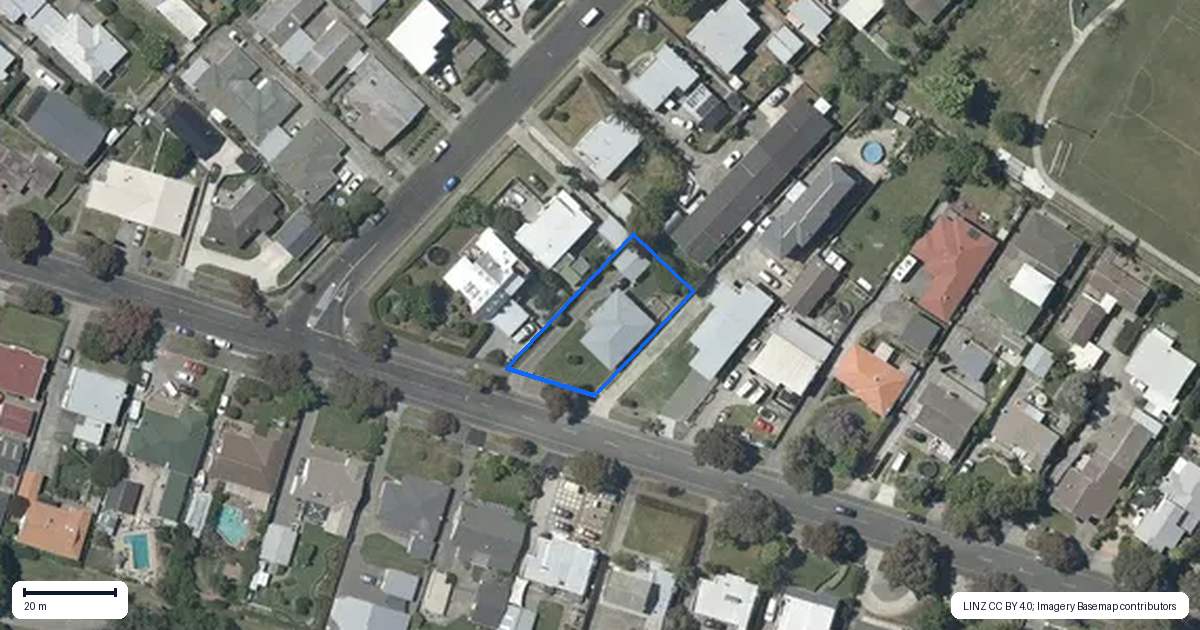 Property context map for 45A Tom Parker Avenue, Marewa, Napier